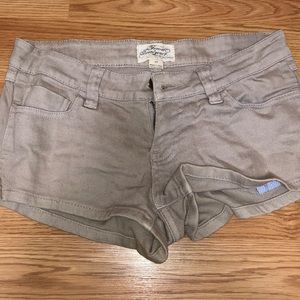 Forever 21: Khaki Jean shorts